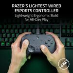 Razer Wolverine V3 Tournament Edition 8K PC Wired Gaming Controller: 8000 Hz Polling Rate - TMR Thumbsticks w/Swappable Caps - Ergonomic Design - 6 Remappable Buttons - Fast Triggers - Black - Image 5