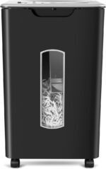 Paper Shredder for Home Office, 60 Sheets Auto Feed, 55dB Super Quiet, P-4 Cross Cut, 2.4m/min High-Speed Shredding, 5.8 Gallon Bin, CD/Credit Card Shredder with Anti-Jam & Dual Modes - Image 9