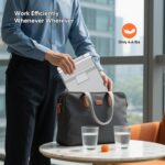 LXU 16-inch Portable Monitor for Laptop | 2025 New Upgraded 1200P 16:10 FHD Screen Extender | Plug-Play Laptop Extended Monitor | USB-C/HDMI Triple Display for 12~18.5" MacOS/Windows | 360° Rotatable - Image 10