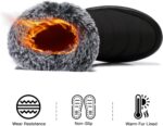 SHIBEVER Winter Boots For Women Snow: Warm Fur Lined Waterproof Ankle Boots - Outdoor Walking Non Slip Booties - Image 3