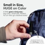 Blue Squid PRO Black and White Face Paint Stick - Waterproof Body Paint For Adults & Kids Eye Black Baseball, Eyeblack Softball -Hypoallergenic Twist-Up Non-Toxic Makeup Stick - Cosplay, Sports & SFX - Image 3