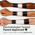 Blue Squid PRO Black and White Face Paint Stick - Waterproof Body Paint For Adults & Kids Eye Black Baseball, Eyeblack Softball -Hypoallergenic Twist-Up Non-Toxic Makeup Stick - Cosplay, Sports & SFX - Image 9