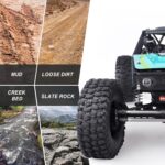 HobbyPark Pre Mounted 12mm Hex Plastic 1.9 Beadlock Wheels and Tires Height 120mm / 4.72inch Built-in Wheel Weights Foam for 1/10 RC Crawler Axial SCX10 II III TRX4, Set of 4 - Image 6