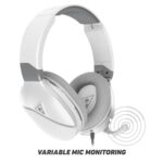 Turtle Beach Recon 200 Gen 2 Powered Gaming Headset - Xbox Series X, Xbox Series S & Xbox One, PS5, PS4, Mobile & PC with 3.5mm - Bass Boost, Memory Foam, White - Image 6