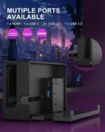 Dock Station for Nintendo Switch/Switch OLED, Replacement 3-in-1 TV Dock Set with Original IC Module, AC Charger & High-Speed HDMI Cable for 1080P HD Output（Not Compatible with Switch 2） - Image 3