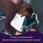 Jointown Headrest Paper Rolls, 8.5" x 225'- 25 Pack - Smooth Econamic 16 Pound-Disposable Face Cradle Surface Paper Spool for Medical, Exam and Chiropractic Tables - Image 4