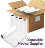 Jointown Headrest Paper Rolls, 8.5" x 225'- 25 Pack - Smooth Econamic 16 Pound-Disposable Face Cradle Surface Paper Spool for Medical, Exam and Chiropractic Tables - Image 6