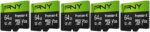 PNY 64GB Premier-X Class 10 U3 V30 microSDXC Flash Memory Card 5-Pack - 100MB/s, Class 10, U3, V30, A1, 4K UHD, Full HD, UHS-I, Micro SD - Image 3