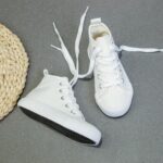 Boys & Girls High Top lace-up Kids' Espadrcanvas Shoes Back-to-School Season Little White Shoes Teen Classic Kids' Sneakers Tennis Shoes Baby Skate Shoes - Image 6