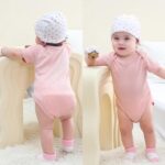Baby Bodysuit 6 Pack Soft Mixed Ribbed Short Sleeve Romper Infant Boy Girl Clothes Set - Image 4