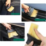 Auto Interior Dust Brush, Car Cleaning Brushes Duster, Soft Bristles Detailing Brush Dusting Tool for Automotive Dashboard Interior, Exterior, Skylight, Leather Yellow - Image 8