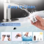 Car Vacuum Portable Cordless, 21000PA 4 in 1 Suck/Blow/Pump/Charger 120W Handheld Car Vacuum Cleaner and Air Duster, Brushless Motor Multi-Nozzles for Home Office Grey - Image 7