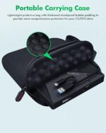 PeroBuno External CD DVD Drive, USB 3.0 Optical Disc Drive, 4 USB Ports and 2 TF/SD Card Slots, CD DVD Burner Writer Reader Player for Laptop MacBook PC Windows 11/10/8/7 Linux OS with Carrying Case - Image 9