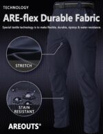 Men's Cargo Work Hiking Pants Lightweight Water Resistant Quick Dry Fishing Travel Camping Outdoor Breathable Multi Pockets - Image 9