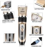 Cordless Dog Clippers - Low Noise Rechargeable Trimmer for Thick Coats & Pets - Image 3