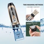 Cordless Dog Clippers - Low Noise Rechargeable Trimmer for Thick Coats & Pets - Image 5