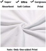 Pumpkin Hand Towels 16x30 in Bathroom Towel, Happy Pumpkins Spice Season Ultra Soft Highly Absorbent Small Bath Towel Fall Autumn Thanksgiving Day Bathroom Decor Gifts - Image 5