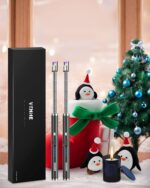 VEHHE USB Lighter, Candle Electric Lighter with Safety Lock Rechargeable Arc Lighters with LED Display, 360° Flexible Long Neck Lighters for Candles Grilling Cooking Barbecue Camping Windproof - Image 7