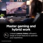Lenovo Legion Y27h-30 Monitor - Gaming Monitor - 27" QHD Display - Overclocked 180z Refresh Rate Artery Software - AMD FreeSync™ Premium - 0.5ms MPRT - Raven Black NearEdgeless Design - Image 4