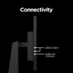 Lenovo Legion Y27h-30 Monitor - Gaming Monitor - 27" QHD Display - Overclocked 180z Refresh Rate Artery Software - AMD FreeSync™ Premium - 0.5ms MPRT - Raven Black NearEdgeless Design - Image 9