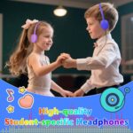 Kids Headphones Bulk 10 Pack for Classroom School Students,Wholesale Class Set Headphones for Children Teens Boys Girl Multi Color (B) - Image 7