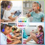 Kids Headphones Bulk 10 Pack for Classroom School Students,Wholesale Class Set Headphones for Children Teens Boys Girl Multi Color (B) - Image 8