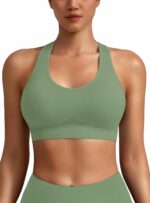 MIRITY Women Racerback Sports Bras - High Impact Workout Gym Activewear Bra - Image 3