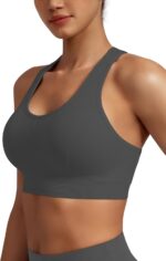 MIRITY Women Racerback Sports Bras - High Impact Workout Gym Activewear Bra - Image 7