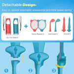 Switch Sports Accessories Bundle, 14 in 1 Sports Games Accessories Kit for Nintendo Switch/OLED Console & Joycons, Family Sports Party Pack Kit with Golf Clubs, Tennis Rackets, Swords - Image 3