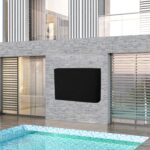 Easy-Going Outdoor TV Cover for 30 to 32 inches LCD, LED, Waterproof, Weatherproof and Dust-Proof TV Screen Protectors with Cleaning Cloth (32 inch,Black) - Image 3