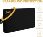Easy-Going Outdoor TV Cover for 30 to 32 inches LCD, LED, Waterproof, Weatherproof and Dust-Proof TV Screen Protectors with Cleaning Cloth (32 inch,Black) - Image 4
