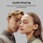 Monster Open Ear AC339 Earbuds, Bluetooth 6.0 Earphones Stereo Sound, Open Ear Clip Wireless Earbuds 40 Hours Playback, with Smart Digital Display Design, Touch Control, IPX6 Waterproof,Beige - Image 9
