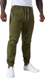 Mens Casual Cargo Pants Outdoor Hiking Jogging Pants Men Joggers Sweatpants Cotton Track Workout Pants - Image 4