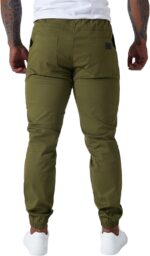 Mens Casual Cargo Pants Outdoor Hiking Jogging Pants Men Joggers Sweatpants Cotton Track Workout Pants - Image 6