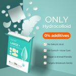 TKTK Pimple Patches for Face, 6 Sizes Hydrocolloid Acne Patch Variety, Large Acne Stickers for Cheeks, Forehead, Chin, Nose, Back Blemishes Zit Breakouts (4 Shapes 356 Count) - Image 6