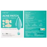 TKTK Pimple Patches for Face, 6 Sizes Hydrocolloid Acne Patch Variety, Large Acne Stickers for Cheeks, Forehead, Chin, Nose, Back Blemishes Zit Breakouts (4 Shapes 356 Count) - Image 10