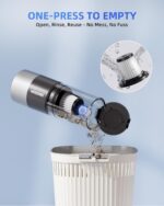 Mini Car Vacuum with 17000Pa High Power Suction,Portable Handheld Vacuum Blow & Suction,4 in 1 Cordless Small Vacuum Cleaner for Car,Home,Office,PC.Air Duster for Quick Cleaning of Small Areas - Image 5