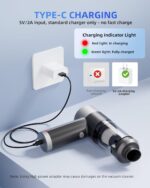 Mini Car Vacuum with 17000Pa High Power Suction,Portable Handheld Vacuum Blow & Suction,4 in 1 Cordless Small Vacuum Cleaner for Car,Home,Office,PC.Air Duster for Quick Cleaning of Small Areas - Image 7