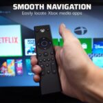 PDP Universal Gaming Media TV Remote Control for Xbox Series X|S, Xbox One, Officially Licensed for Microsoft Xbox, Motion Activated Backlight, Compact Navigation Toggle, Battery Optimized - Image 4