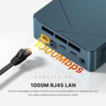 BOSGAME E2 Mini PC, Mini Computers with AMD Ryzen 5 3550H, 16GB DDR4 512GB PCIe SSD, 4K Triple Display, Type-C & USB3.2, RJ45, Wi-Fi 5/BT 5.0, Micro Desktop Computer for Office, Home & Streaming - Image 5