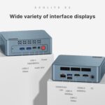 BOSGAME E2 Mini PC, Mini Computers with AMD Ryzen 5 3550H, 16GB DDR4 512GB PCIe SSD, 4K Triple Display, Type-C & USB3.2, RJ45, Wi-Fi 5/BT 5.0, Micro Desktop Computer for Office, Home & Streaming - Image 8