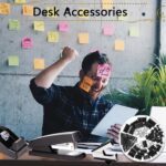 Office Supplies,Desk Accessories, Stapler and Tape Dispenser Set for Women with Stapler, Tape Dispenser, Staple Remover, Staples, Clips, Scissor and Tabs,Gift for Students, Coworkers - Image 8