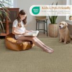 Easy Jute Rug 8x10 Natural Rugs: Washable Woven Area Rug Non Slip Non Shedding Indoor Outdoor Carpet Large Rugs for Living Room Bedroom Dining Room Farmhouse Patio (8'x10' Natural) - Image 7