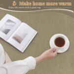 Easy Jute Rug 8x10 Natural Rugs: Washable Woven Area Rug Non Slip Non Shedding Indoor Outdoor Carpet Large Rugs for Living Room Bedroom Dining Room Farmhouse Patio (8'x10' Natural) - Image 9