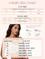 Gailife Womens Wireless V Mesh Comfortable Bra Seamless Bralette Push Up Bras No Underwire Supportive Tshirt Everyday Bras - Image 3