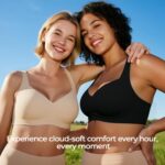 Gailife Womens Wireless V Mesh Comfortable Bra Seamless Bralette Push Up Bras No Underwire Supportive Tshirt Everyday Bras - Image 8