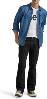 Lee mens All Purpose Classic Fit Long Sleeve Shirt - Image 4