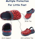 Boys and Girls Graphic Clogs for Kids,Unisex Eva Mules for Big Kid,Little Kid,Boy and Girl Closed Toe Slide Sandals - Image 4
