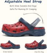 Boys and Girls Graphic Clogs for Kids,Unisex Eva Mules for Big Kid,Little Kid,Boy and Girl Closed Toe Slide Sandals - Image 5