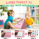 PECS Communication Book for Autism & Nonverbal Kids - Visual Behavior Aid with 217 Picture Cards, Speech Therapy Toys for Toddlers, Special Education Learning Materials for Home & School - Image 5